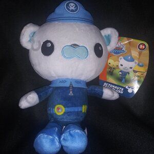 Octonauts Crew Plush Captain Barnacles Stuffed Animal 8 Inch Toy Meomi Moose